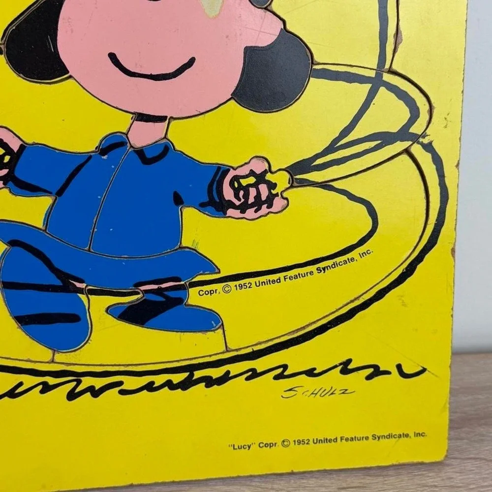Vintage Puzzle Set Sesame Street Peanuts Lion King